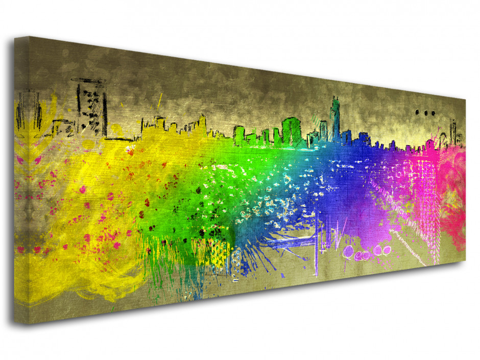 Tableau decoratif City Color