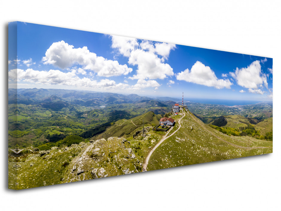 Tableau photo panoramique La Rhune Pays Basque