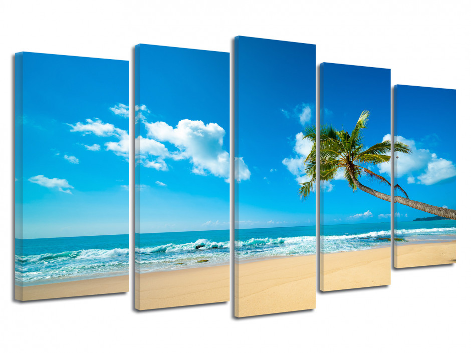 Tableau toile photo Plage DES TROPIQUES