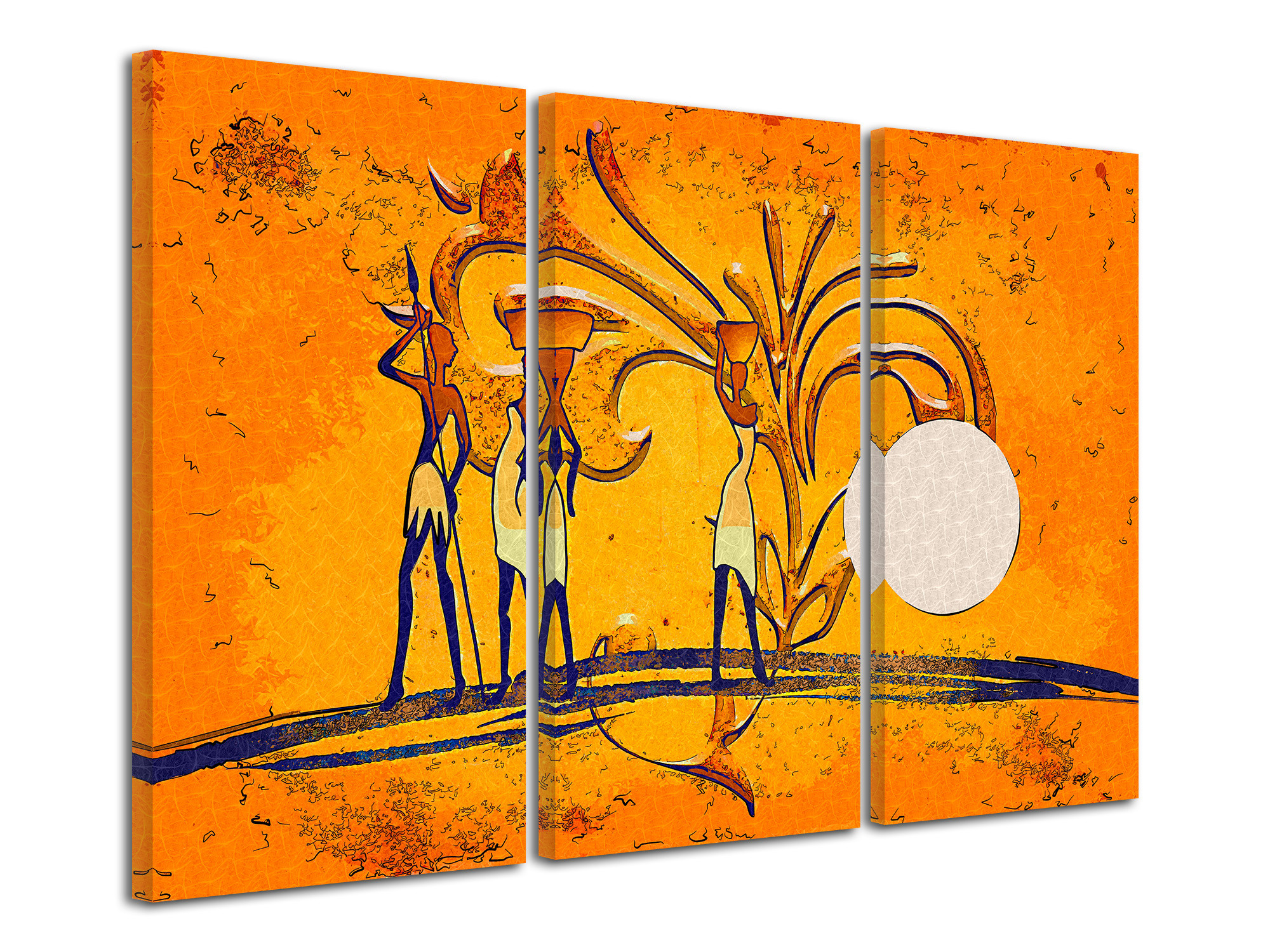 Tableau Peinture Huile Sur Toile, Abstrait Orange Marron Texture Graffiti Art Oeuvre Moderne Peint À La Main Peintures À L'huile Sans Cadre Sur Toile Art Mural Pour Salon Chambre Bureau Déc