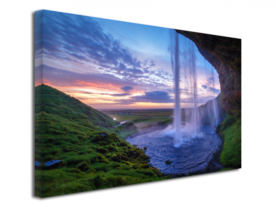 Tableau deco toile Chute de Seljalandsfoss