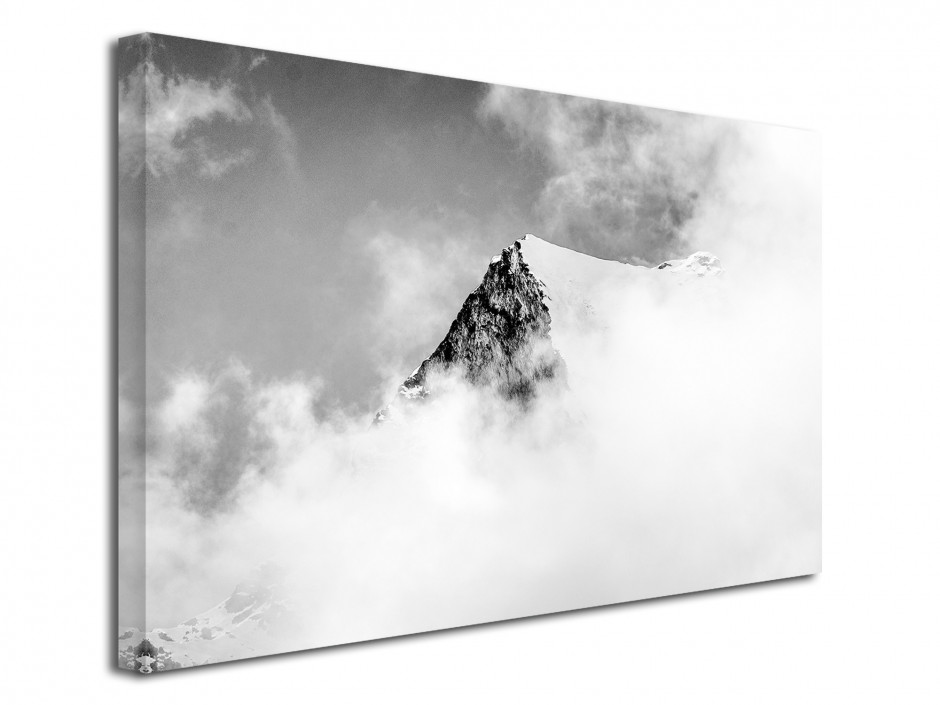 Tableau toile deco PIC DANS LES NUAGES