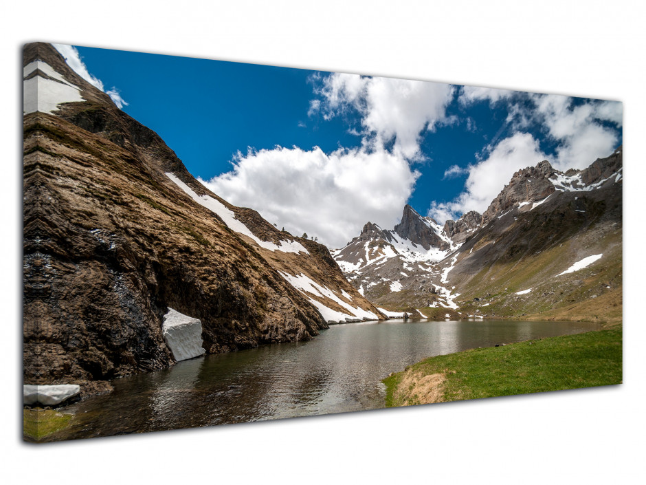 Tableau deco panoramique sur le LAC DE LHURS