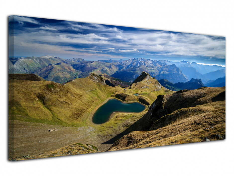 Tableau toile deco MASSIF DU MONTAGNON