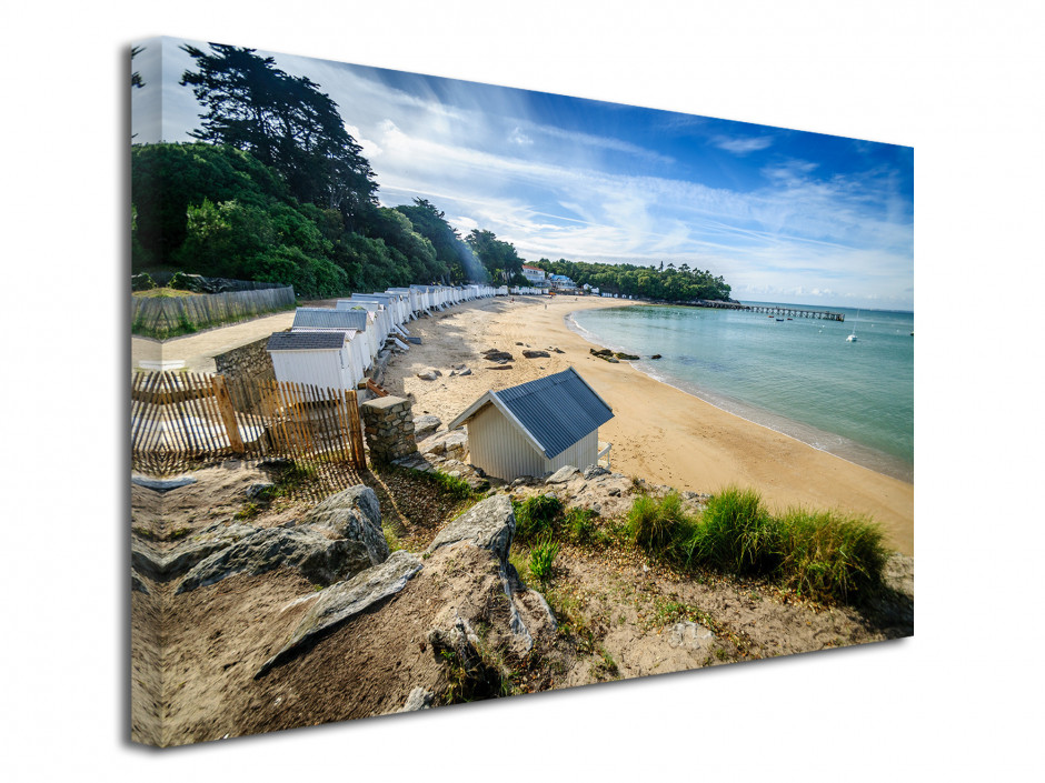 Tableau toile photo PLAGE DES DAMES