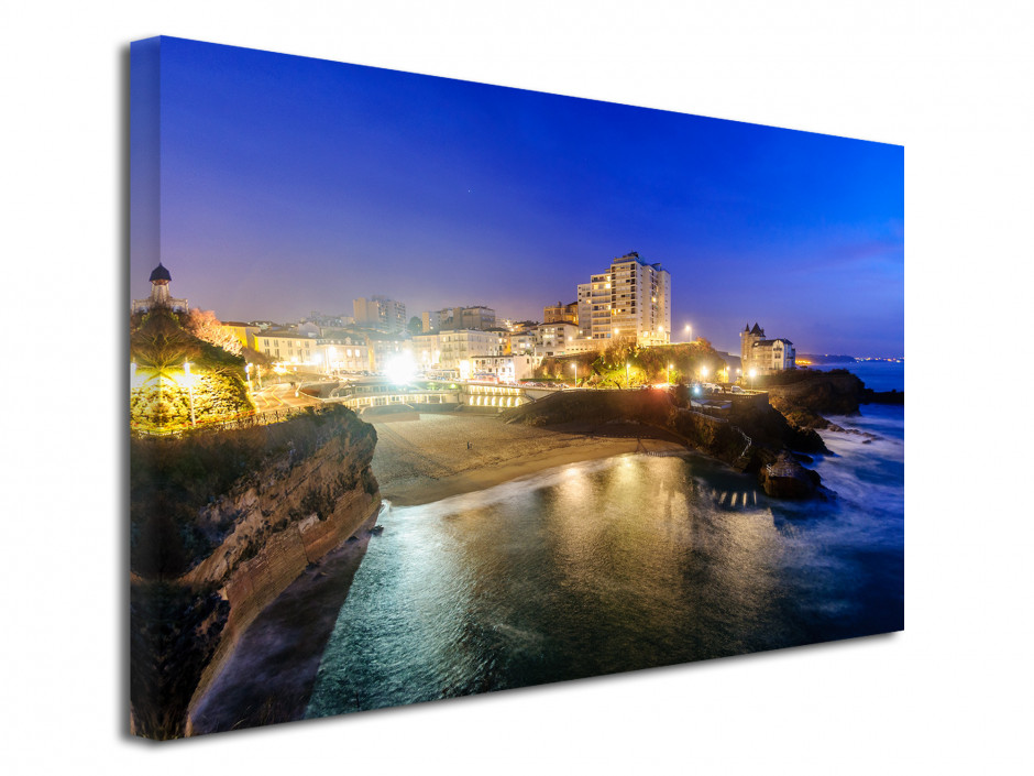 Tableau toile photo BIARRITZ PLAGE