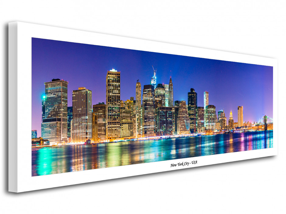 Tableau toile panoramique NEW YORK