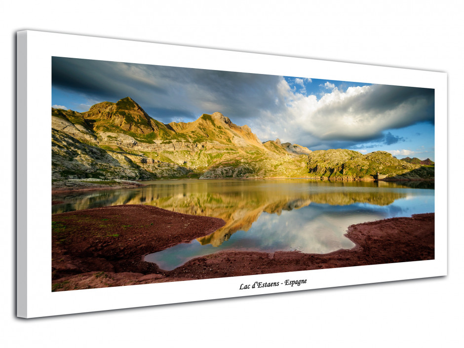 Tableau photo de montagne Lac d'Estaens