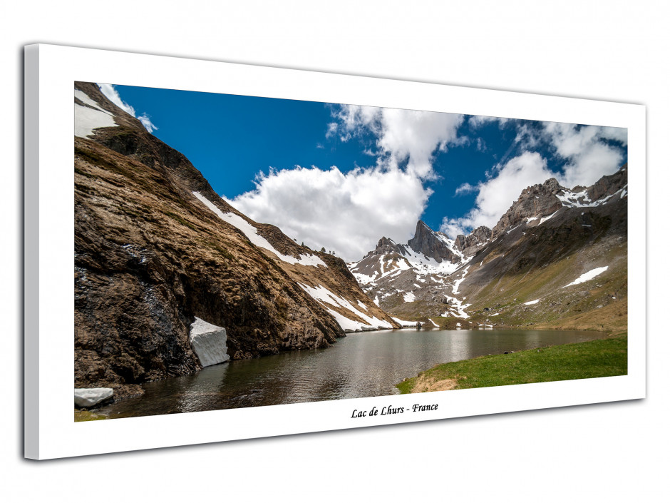 Tableau photo des pyrénes LAC DE LHURS