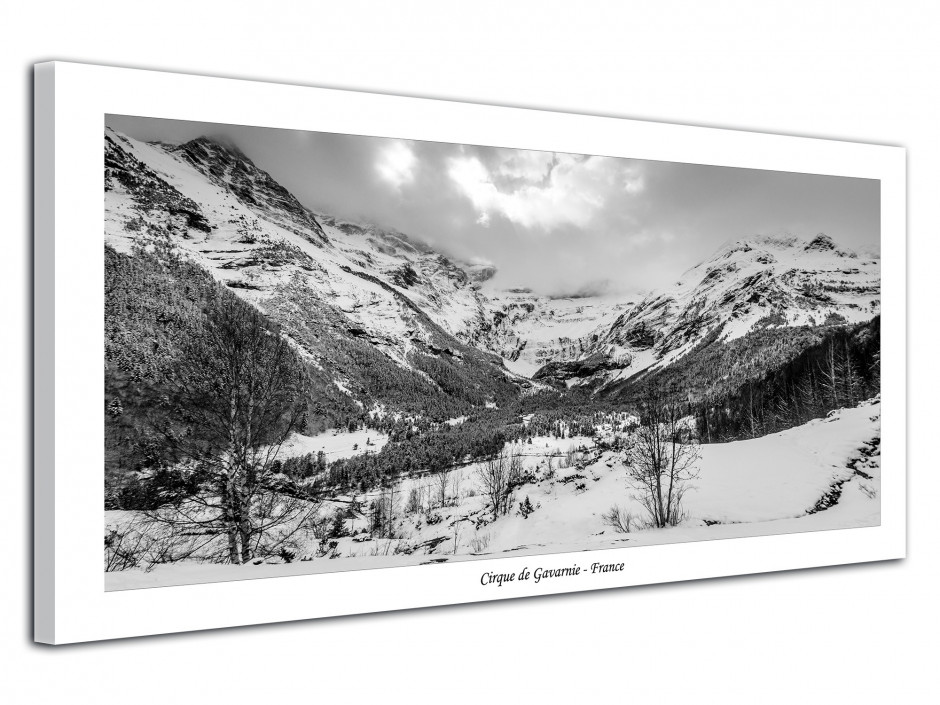 Tableau toile déco paysage de Gavarnie