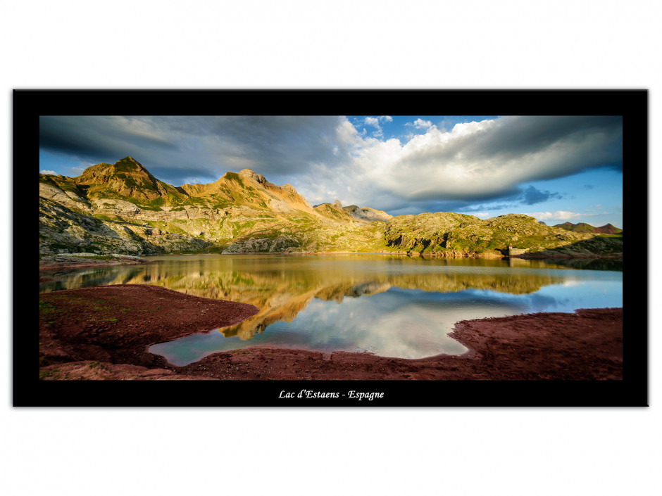 Tableau photo de montagne Lac d'Estaens