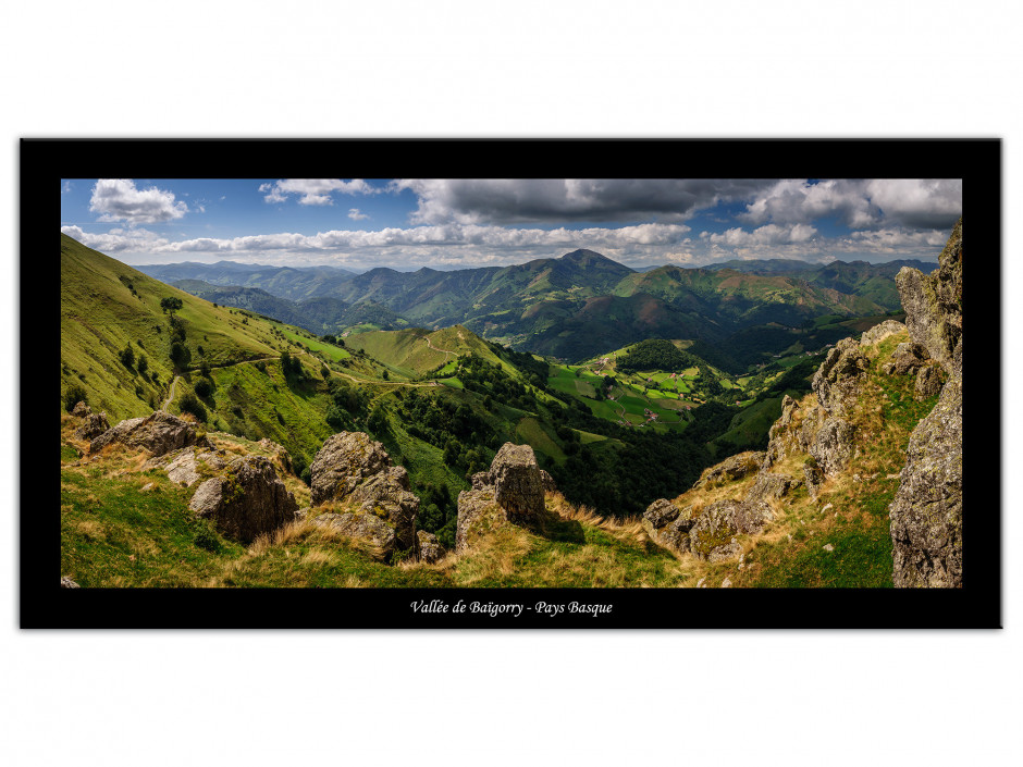 Tableau photo paysages Montagne du Pays basque