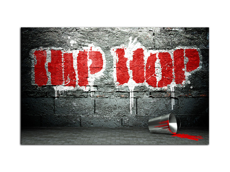 Tableau Aluminium deco moderne Hip Hop