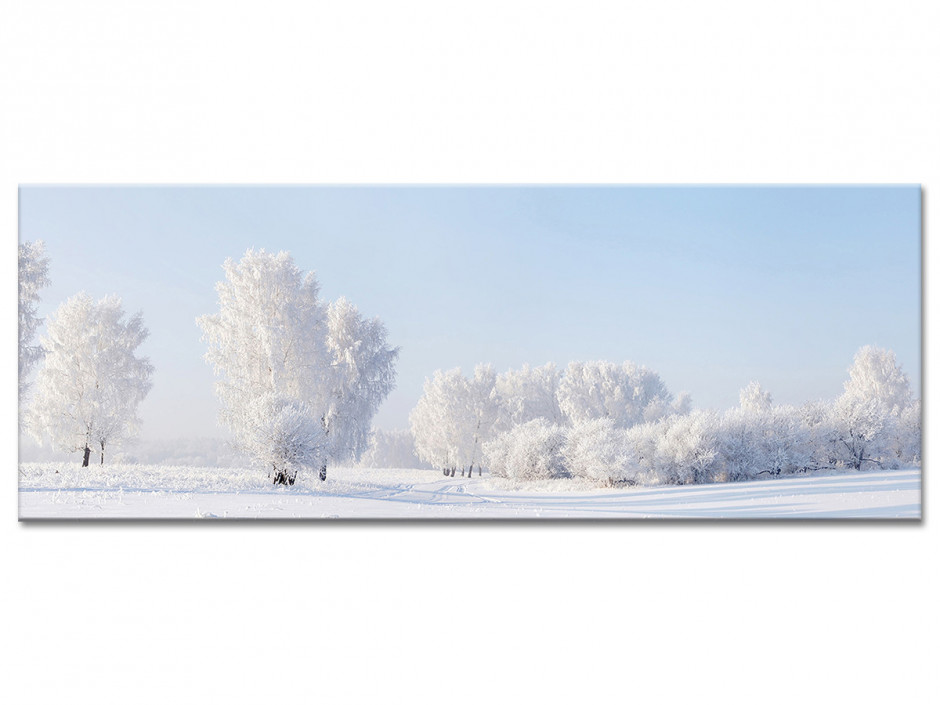 Tableau aluminium photo PAYSAGE ENNEIGÉ