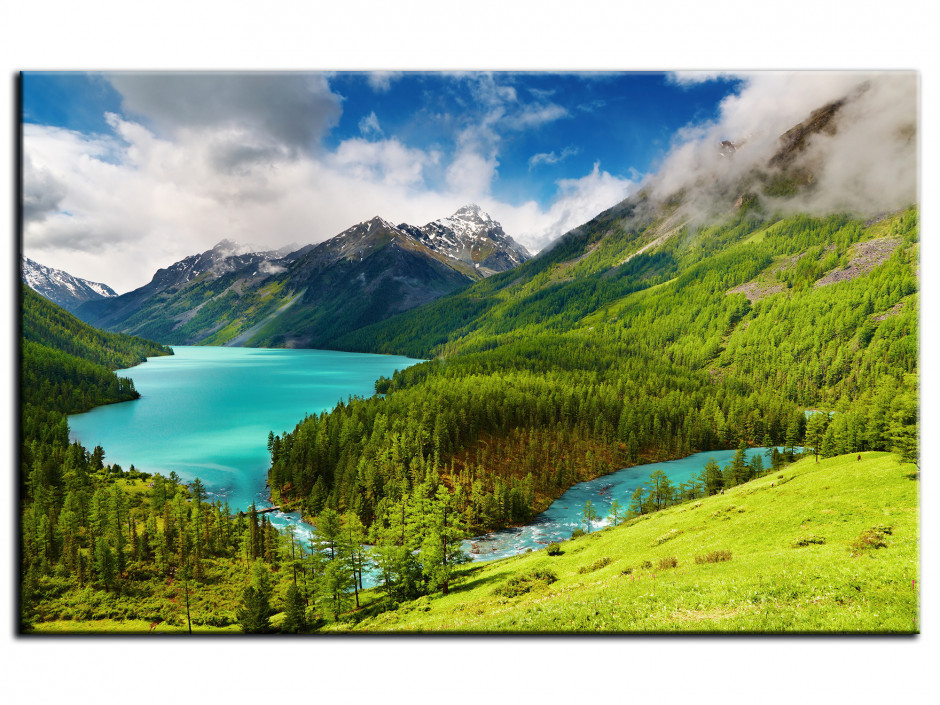 Tableau Aluminium paysage de Montagne