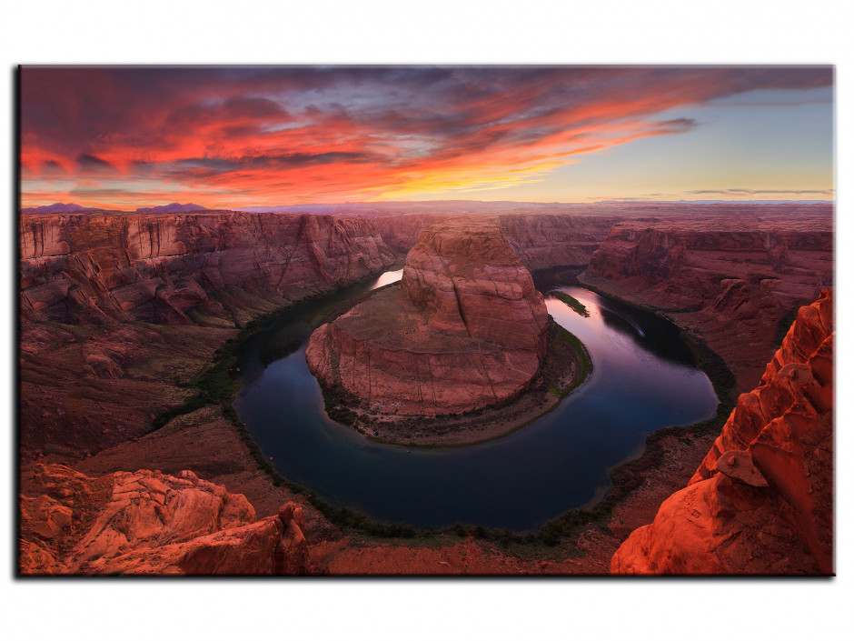 Tableau Aluminium Horseshoe Bend