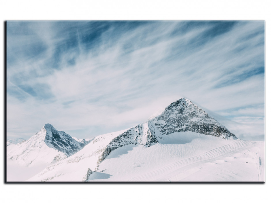 Tableau Aluminium photo SOMMET DE MONTAGNE