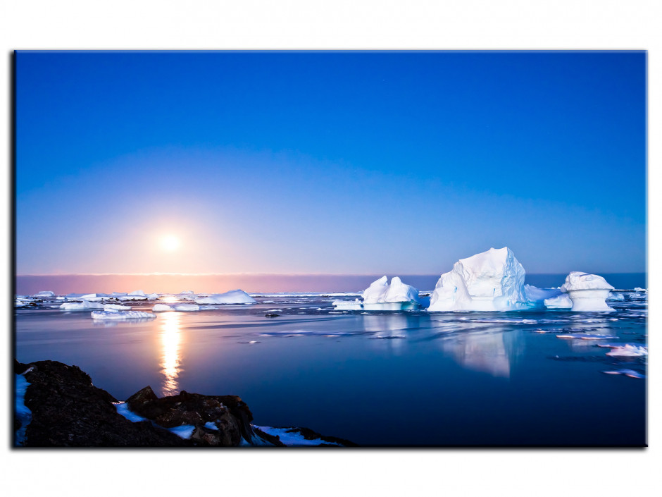 Tableau Aluminium deco ICEBERG