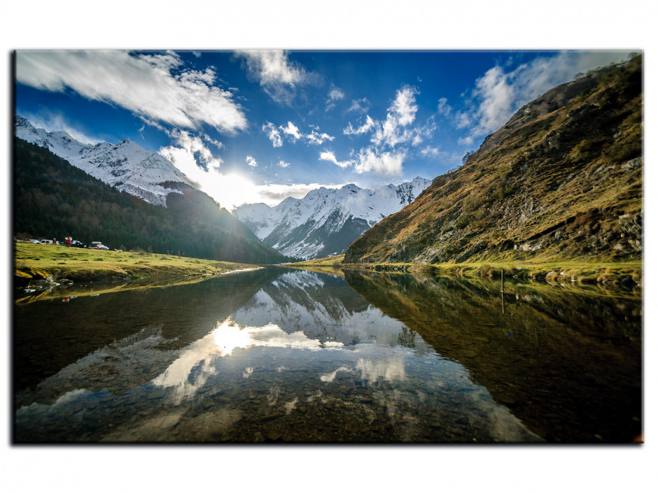 Tableau Aluminium deco LAC D'ESTAING