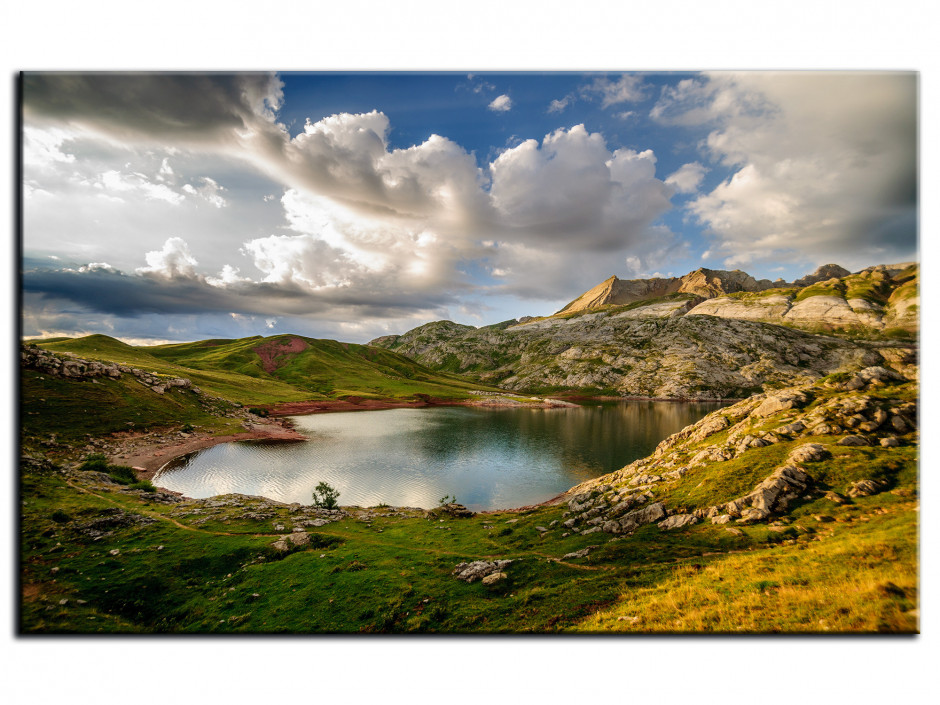 Tableau Aluminium photo LAC D'ESTAENS