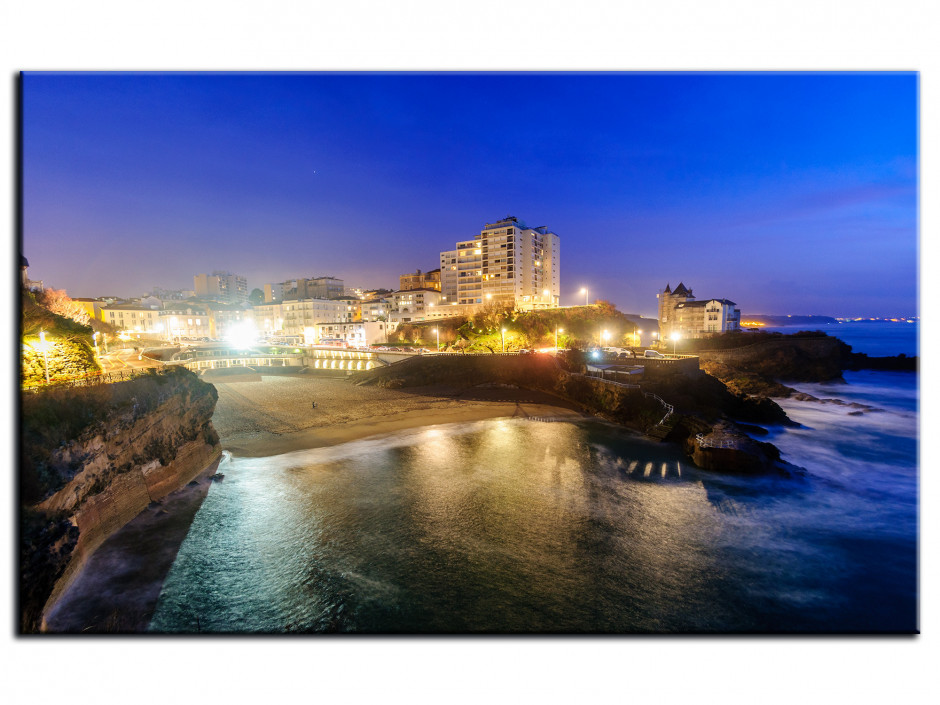 Tableau Aluminium photo BIARRITZ PLAGE