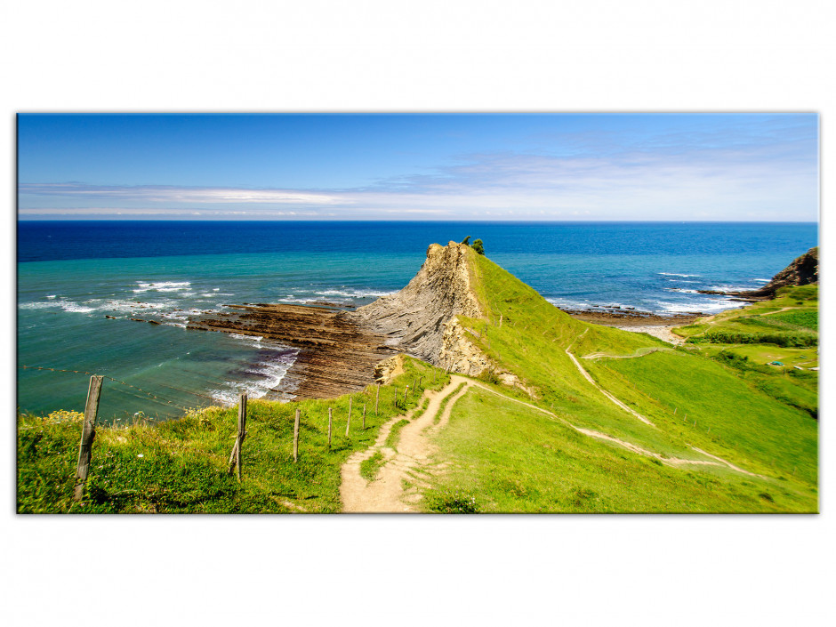 Tableau Aluminium photo FLYSCH DE SAKONETA