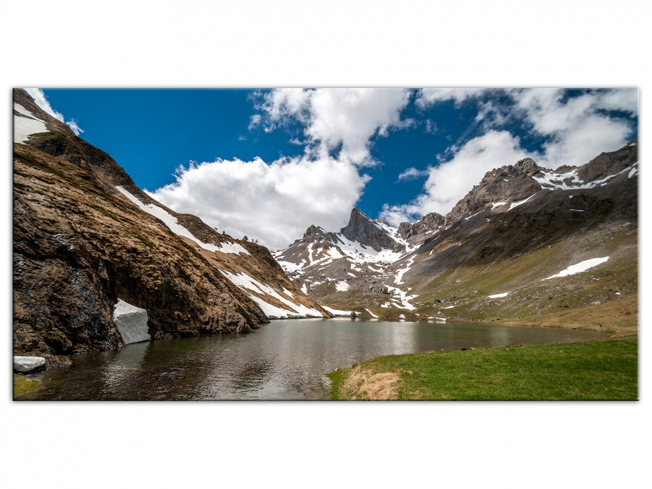 Tableau Aluminium panoramique sur le LAC DE LHURS