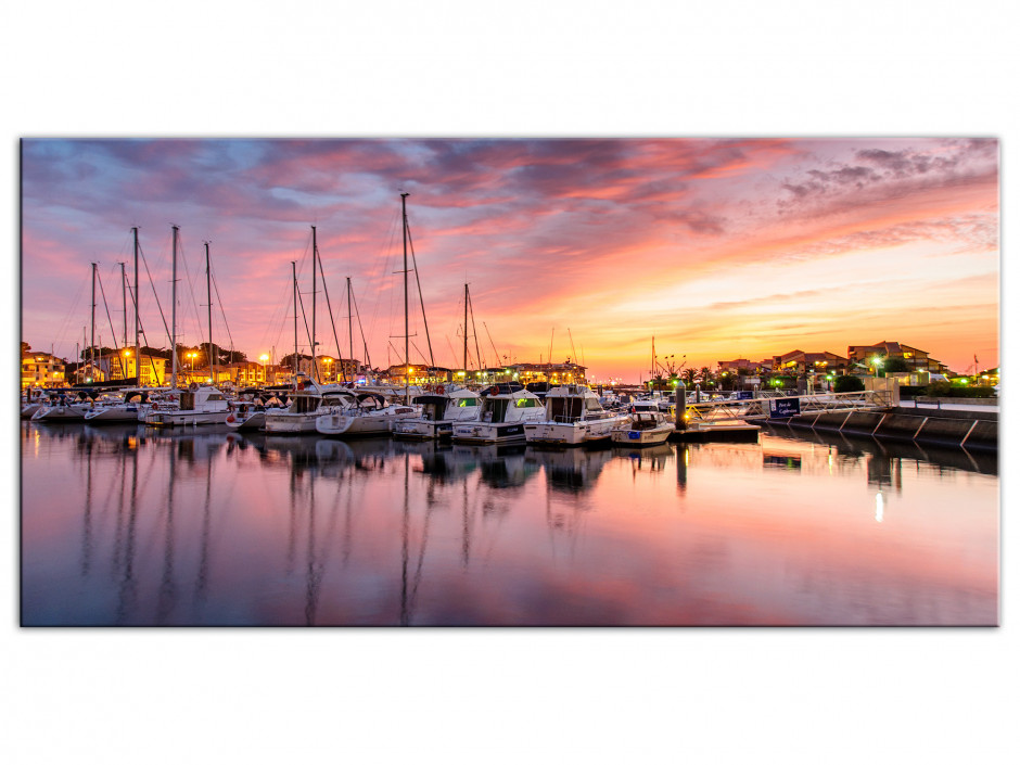 Tableau Aluminium panoramique PORT DE CAPBRETON