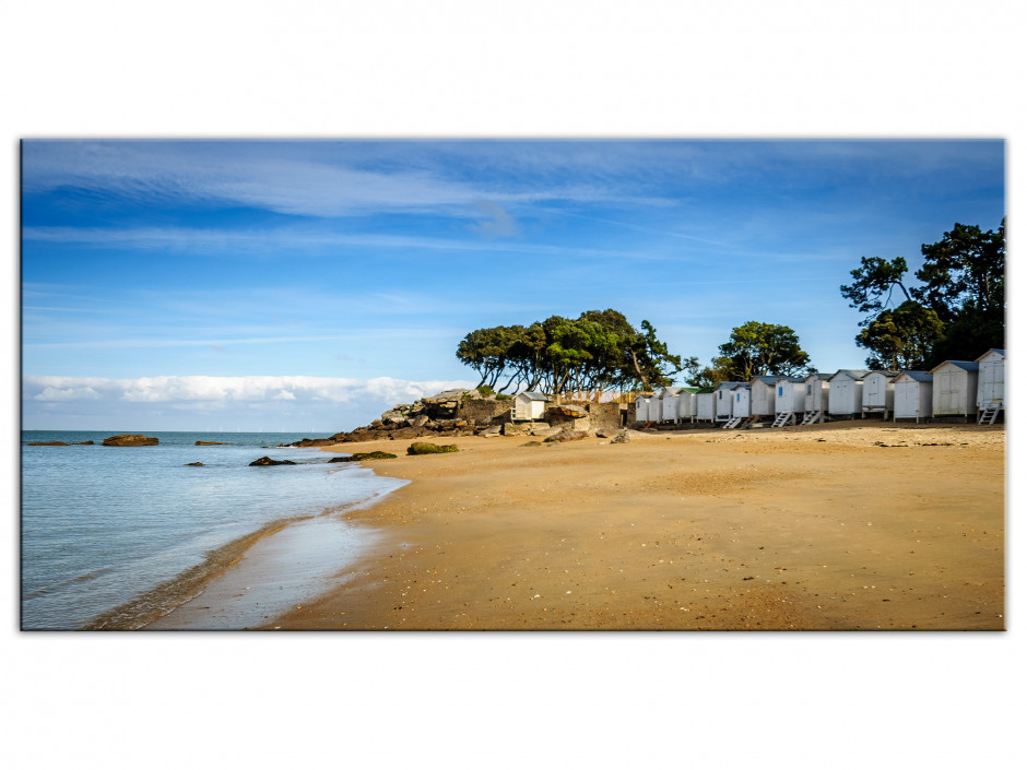 Tableau Aluminium panorama PLAGE DES DAMES