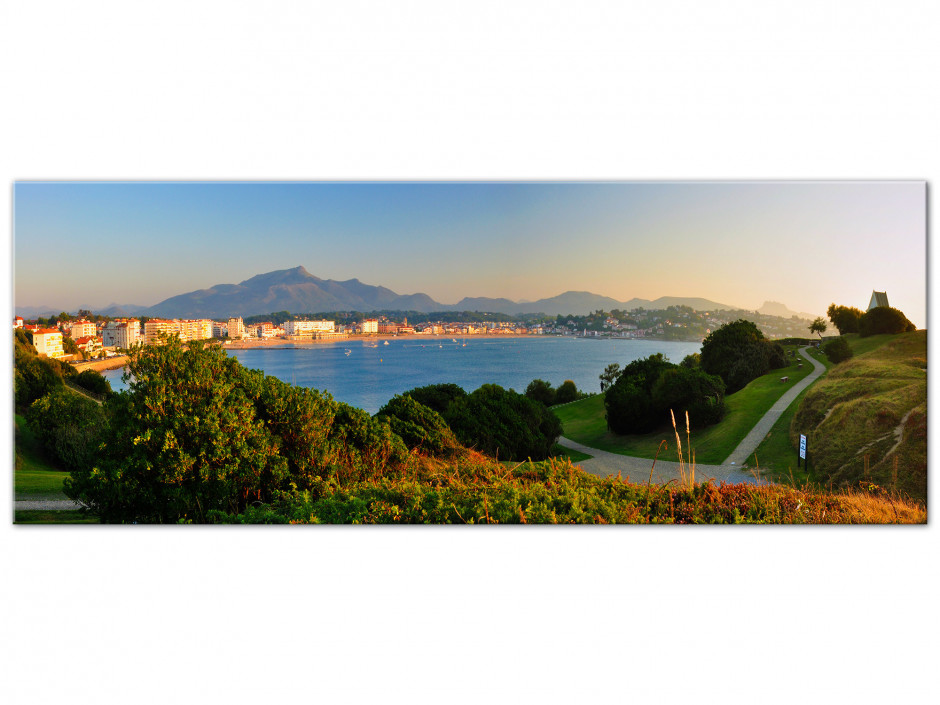 Tableau Aluminium panoramique SAINT JEAN DE LUZ