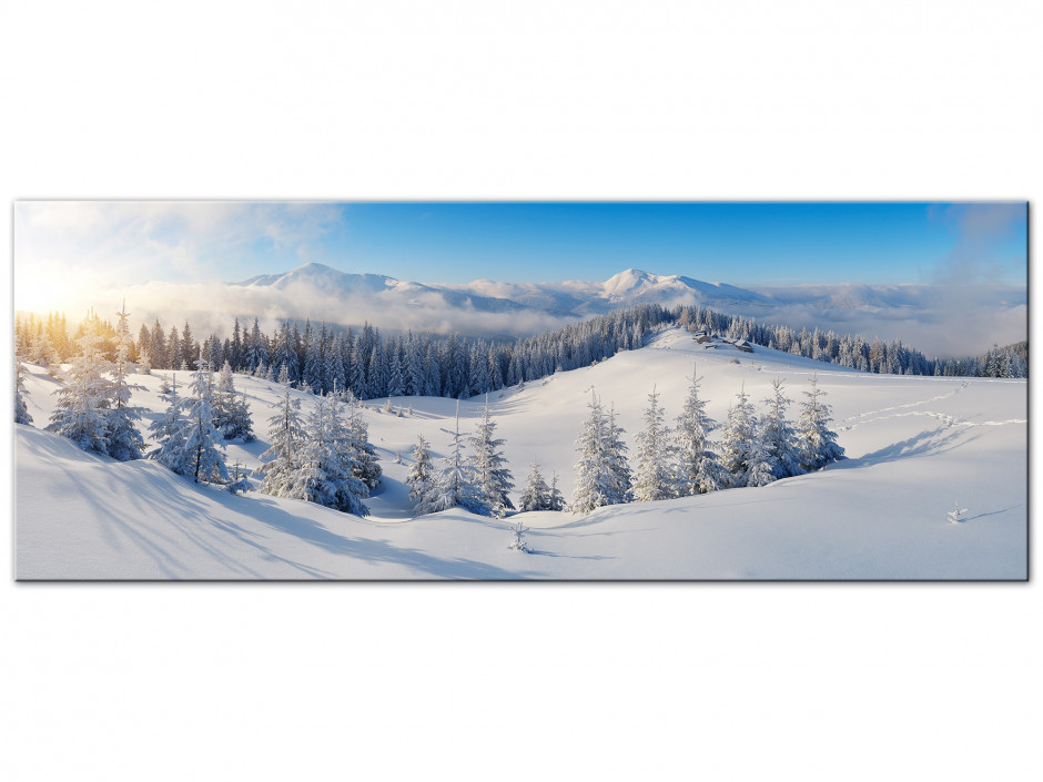 Tableau Aluminium photo MONTAGNE DES CARPATES