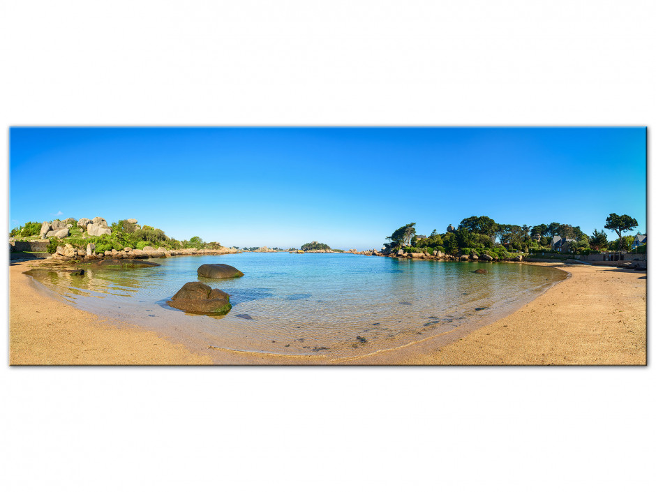 Cadre deco Aluminium PLAGE DE PLOUMANACH