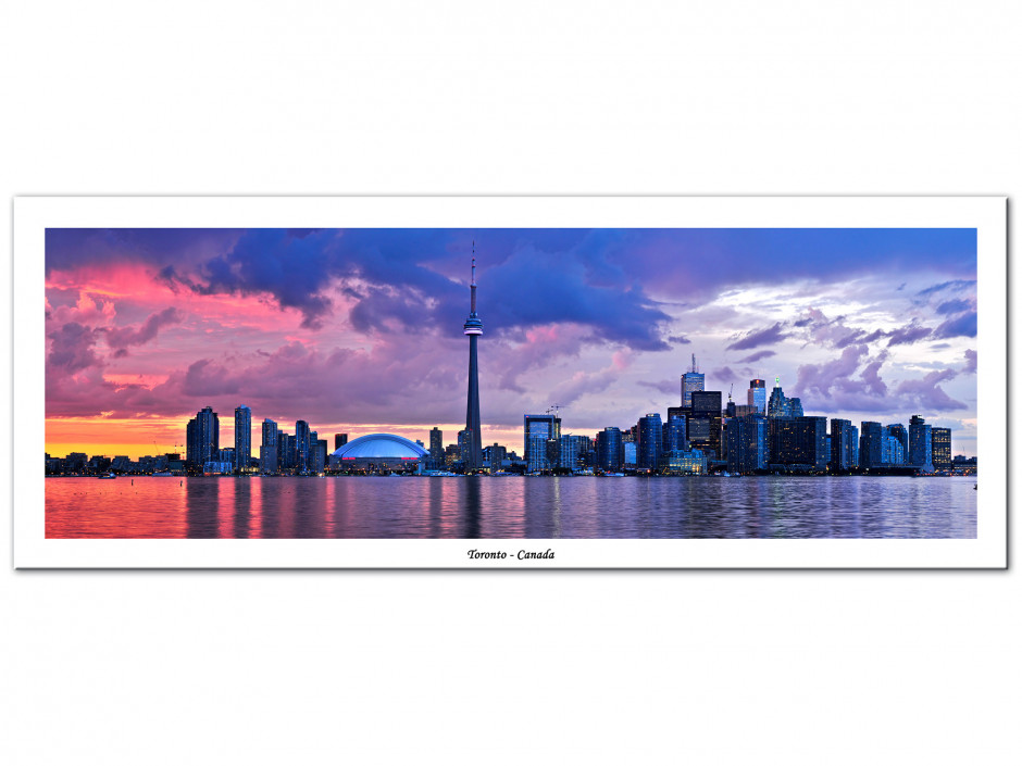 Tableau photo Aluminium deco TORONTO