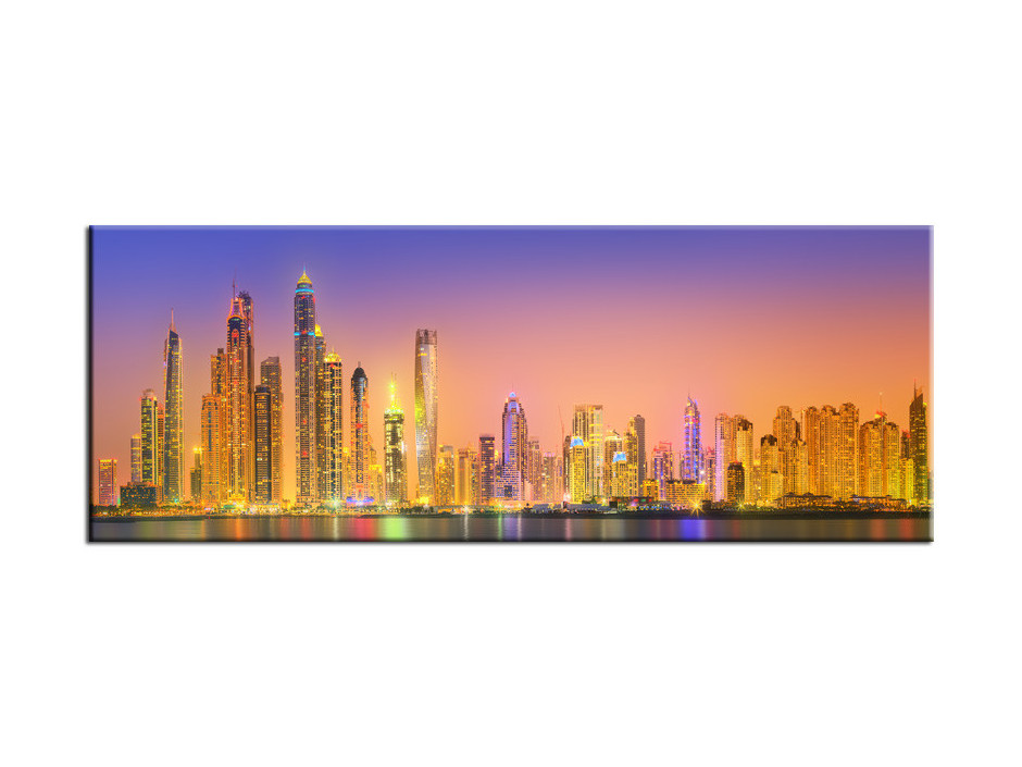 Tableau Aluminium déco panoramique Dubai