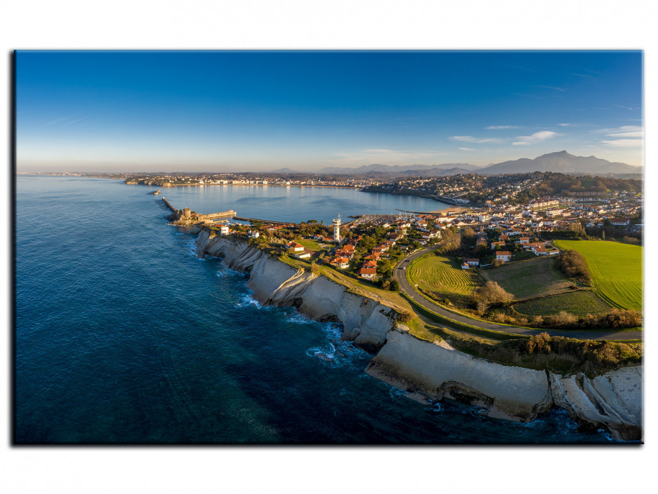 Tableau Aluminium photo aerienne SOCOA