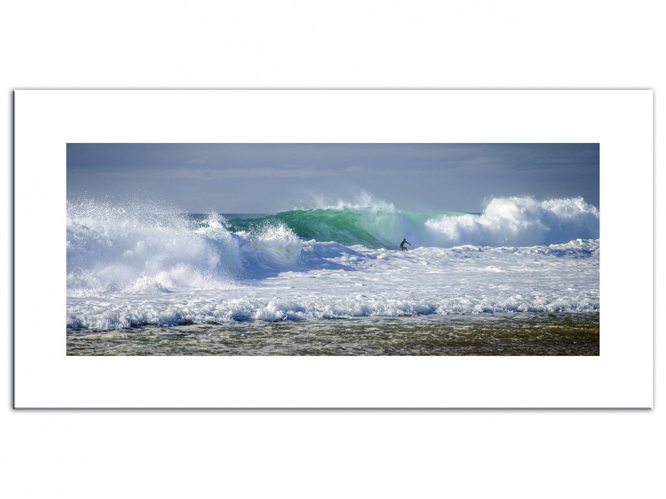 Tableau Aluminium deco surf océan Hossegor