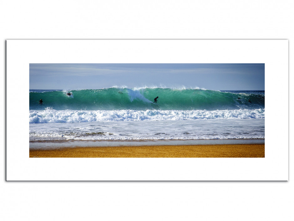 Tableau Aluminium déco Surf La Nord Hossegor