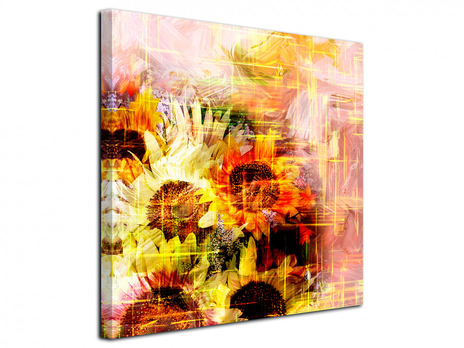 Tableau déco toile Abstract Flower