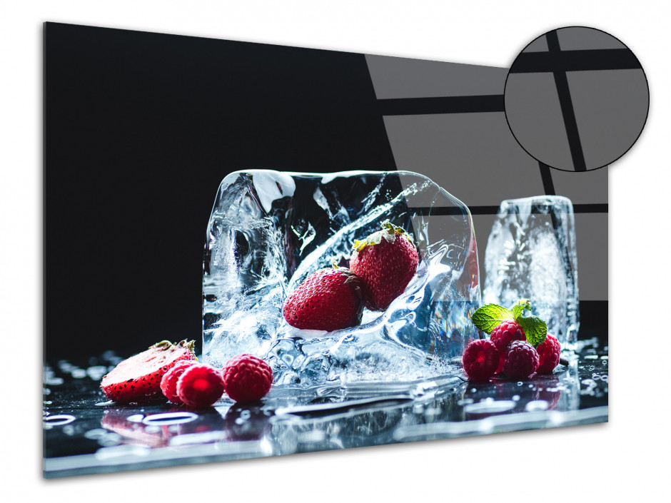 Tableau Plexiglas design deco Les Fruits Rouges