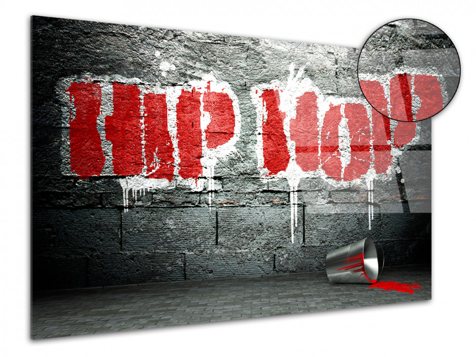 Tableau Plexiglas deco moderne Hip Hop