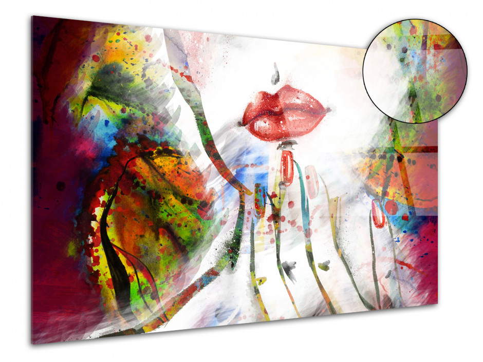 Tableau plexiglas deco LIPS