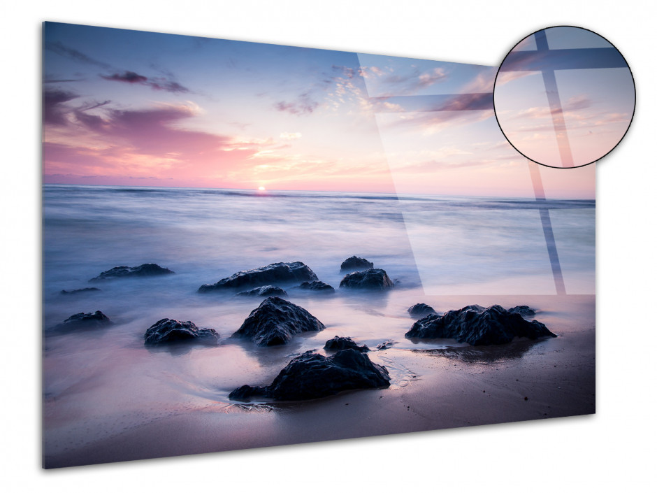 Tableau plexiglas photo paysage plage de Seignosse