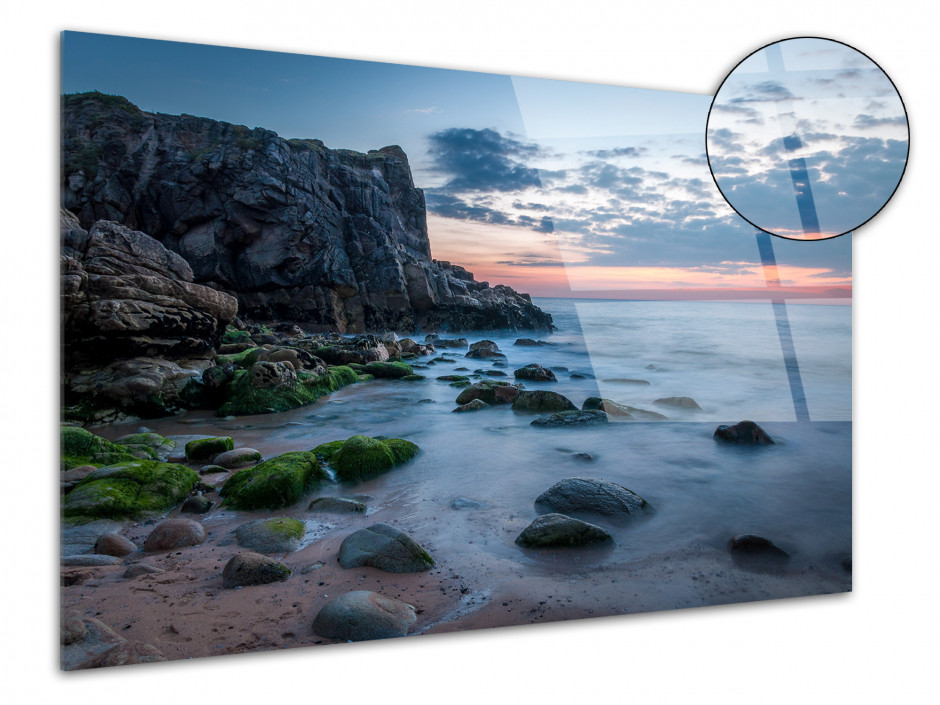 Tableau plexiglas photographie pause longue Quiberon