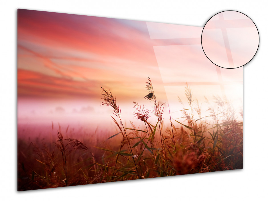 Tableau plexiglas photo PAYSAGE BRUMEUX