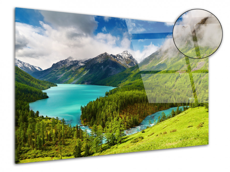 Tableau plexiglas paysage de Montagne