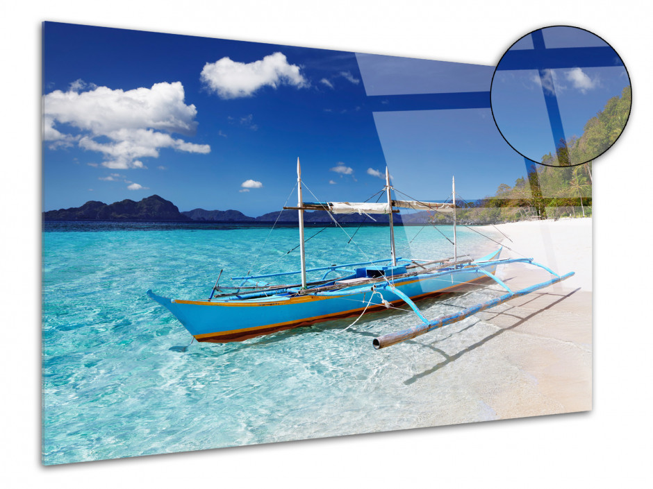 Tableau plexiglas photo PLAGE PHILIPPINES