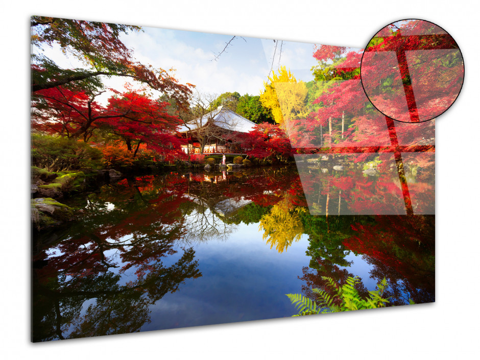 Tableau déco plexiglas REFLET SUR LE LAC