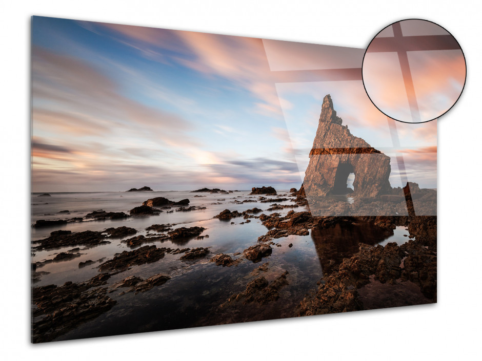 Tableau Plexiglas photo Plage d'Espagne