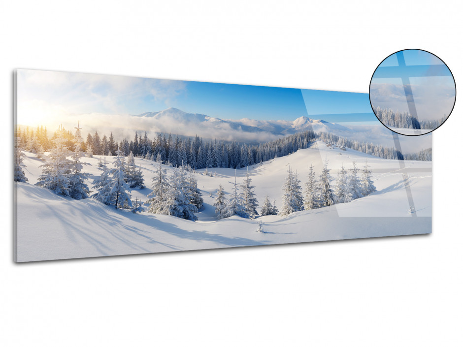 Tableau plexiglas photo MONTAGNE DES CARPATES