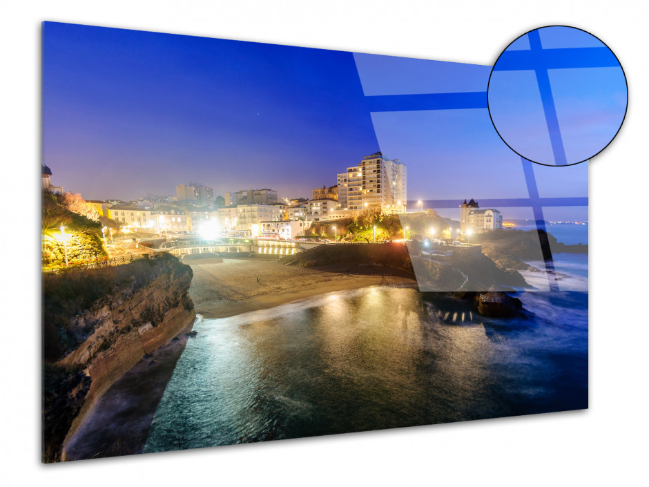 Tableau plexiglas photo BIARRITZ PLAGE